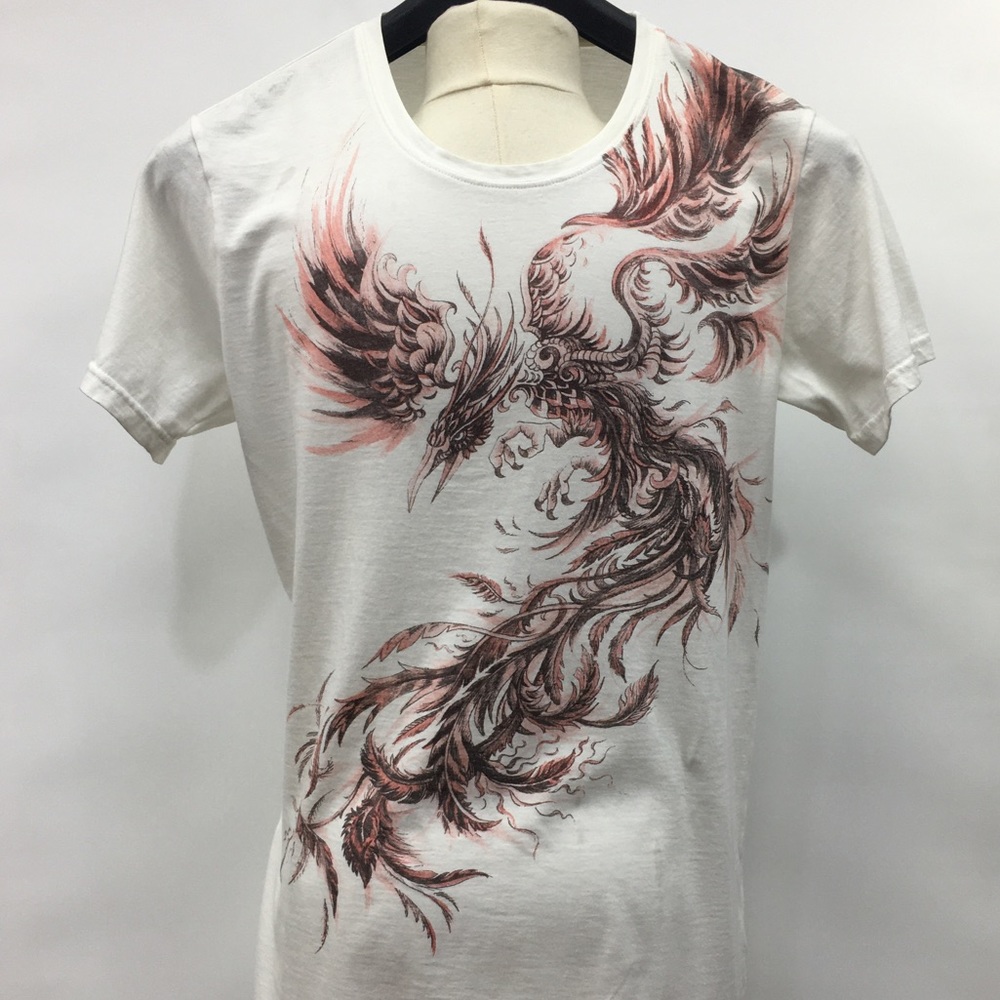 Balmain Men’s T-Shit M Size White